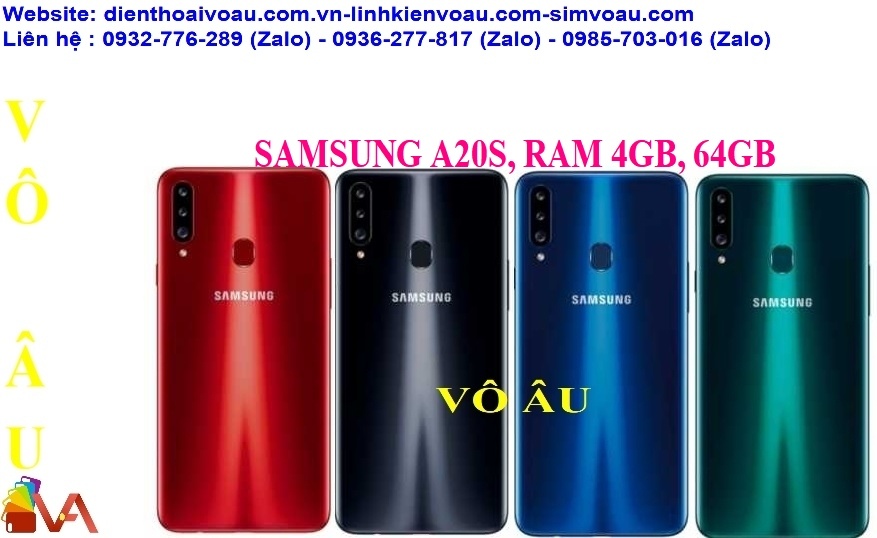 SAMSUNG A20S, RAM 4GB, 64GB