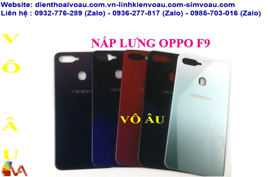 NẮP LƯNG OPPO F9 KHÔNG CÓ KÍNH CAMERA