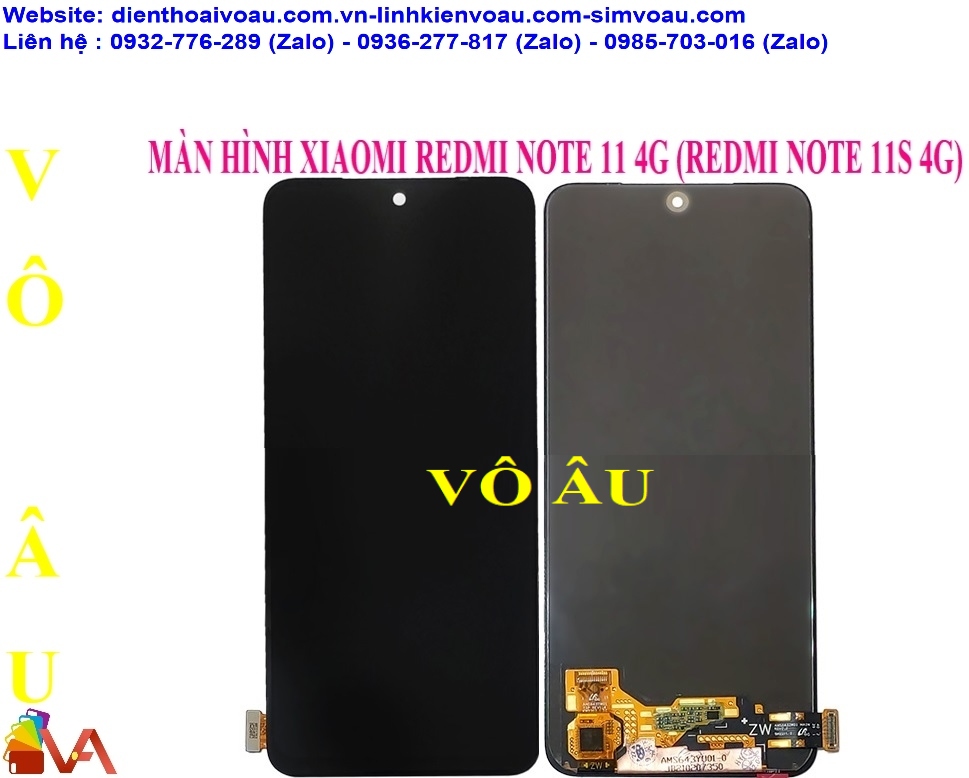 MÀN HÌNH XIAOMI REDMI NOTE 11 4G (REDMI NOTE 11S 4G) OLED