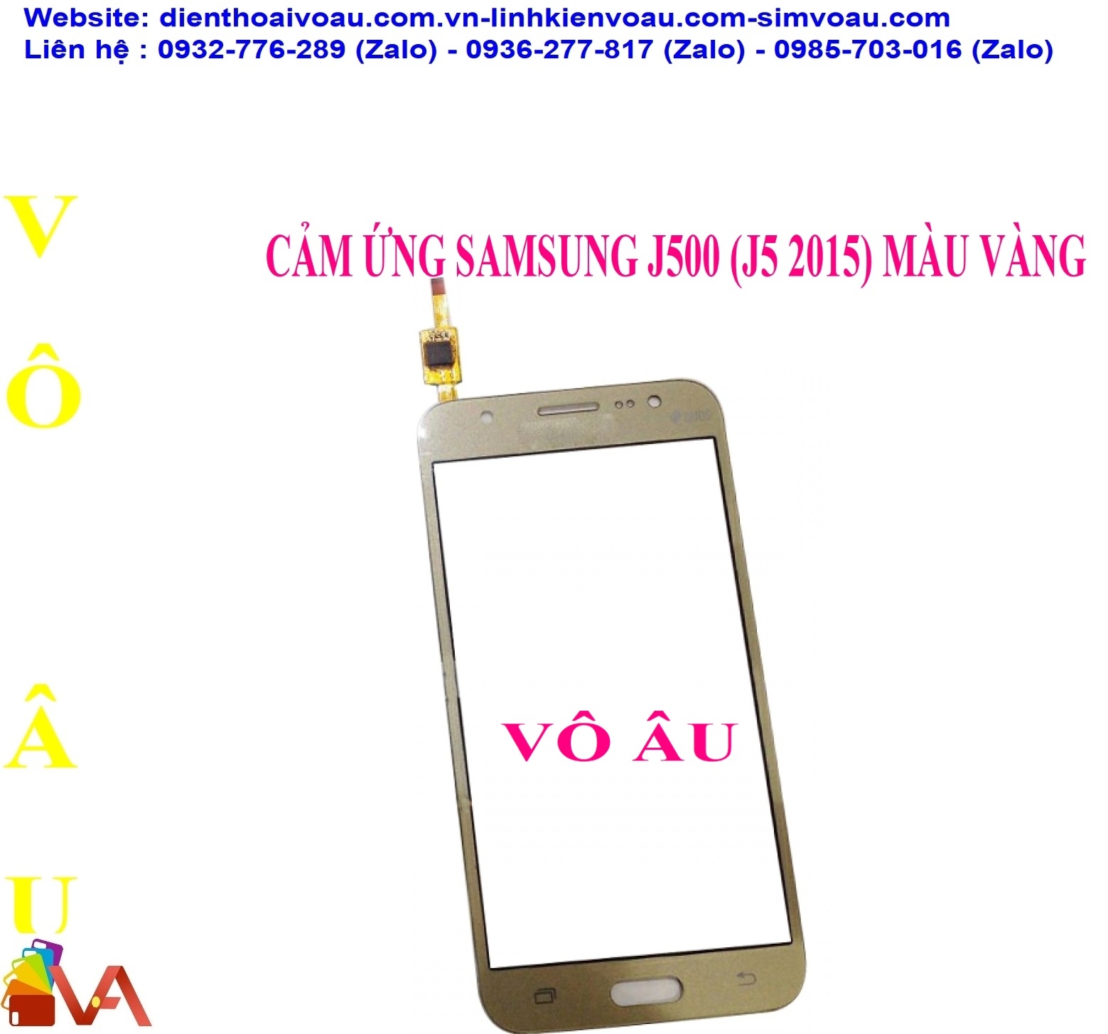 CẢM ỨNG SAMSUNG J500 (J5 2015) MÀU VÀNG