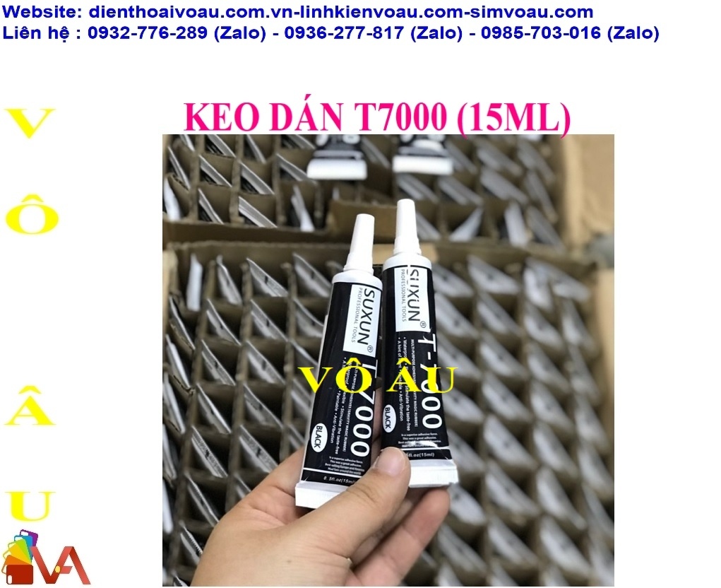 KEO DÁN T7000 15ML (MÀU ĐEN)