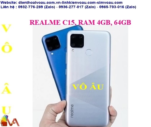 REALME C15, RAM 4GB, 64GB