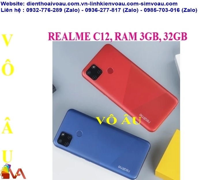 REALME C12, RAM 3GB, 32GB