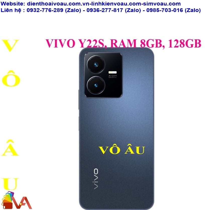 VIVO Y22S, RAM 8GB, 128GB