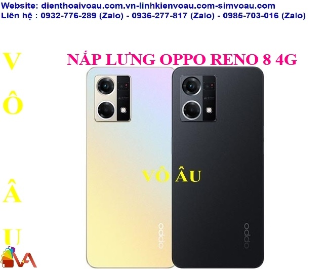 NẮP LƯNG OPPO RENO 8 4G