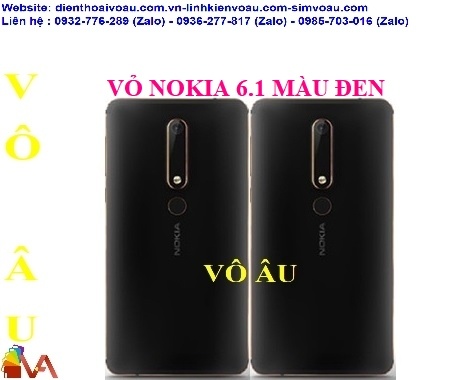 VỎ NOKIA 6.1 MÀU ĐEN