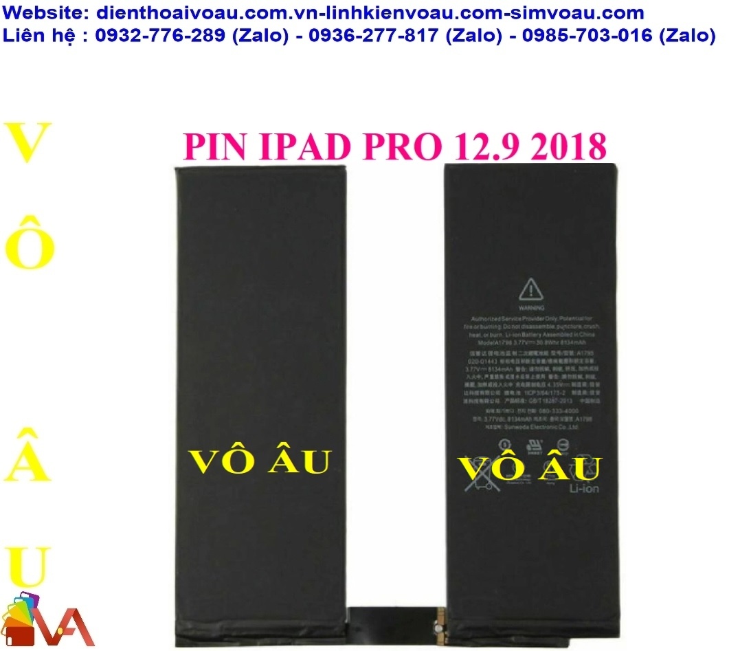 PIN IPAD PRO 12.9 2018