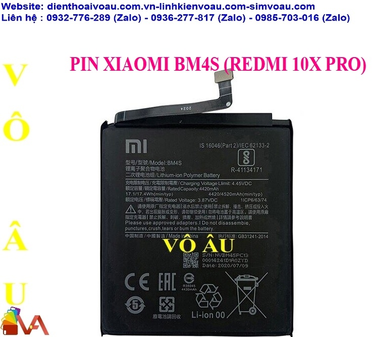 PIN XIAOMI BM4S ZIN