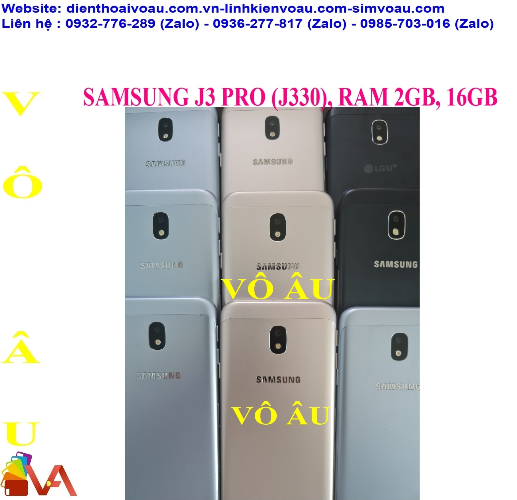 SAMSUNG J3 PRO, RAM 2GB, 16GB