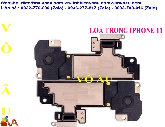 LOA TRONG IPHONE 11