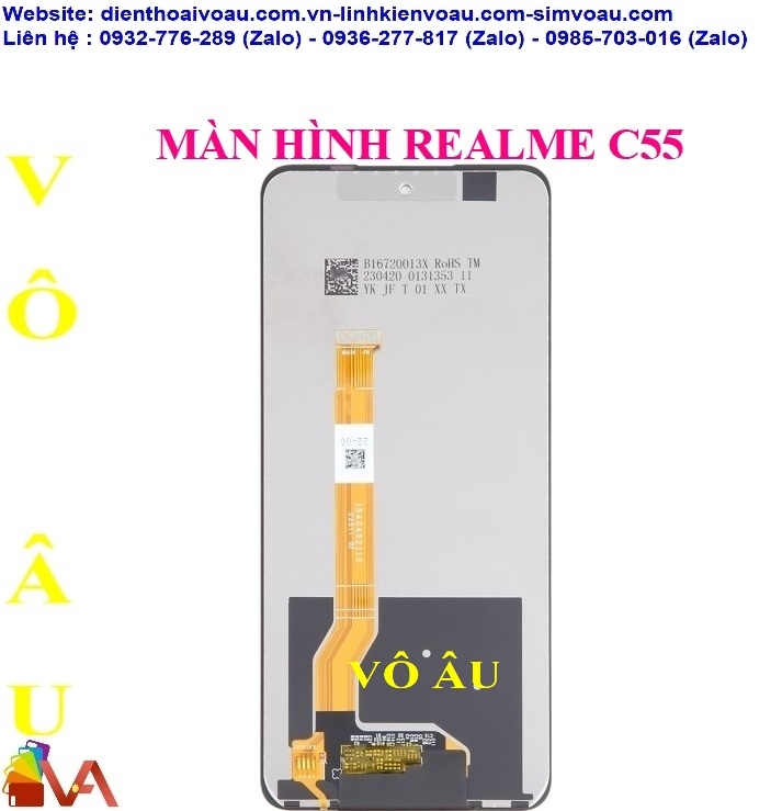 MÀN HÌNH REALME C55 ( A58 4G,A79 4G, A98 4G , REDMI A1 2023 5G, REALME A11,