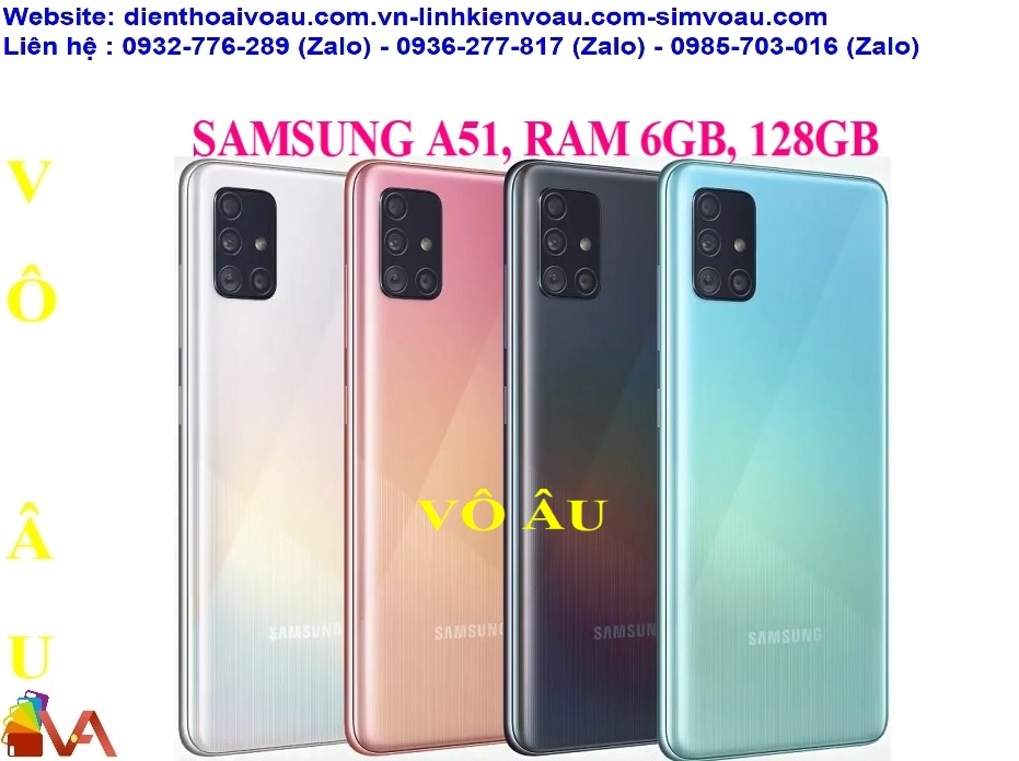 SAMSUNG A51, RAM 6GB, 128GB