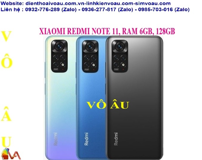 XIAOMI REDMI NOTE 11, RAM 6GB, 128GB