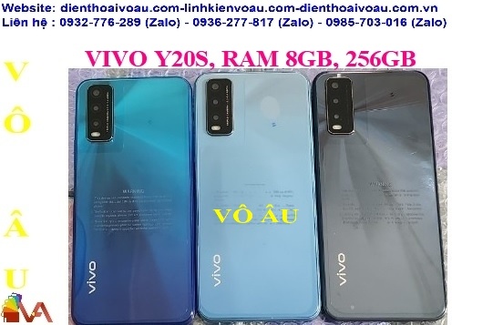 VIVO Y20S, RAM 8GB, 256GB