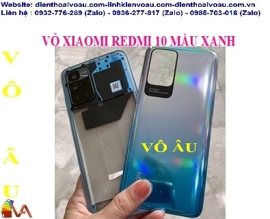 VỎ XIAOMI REDMI 10 MÀU XANH