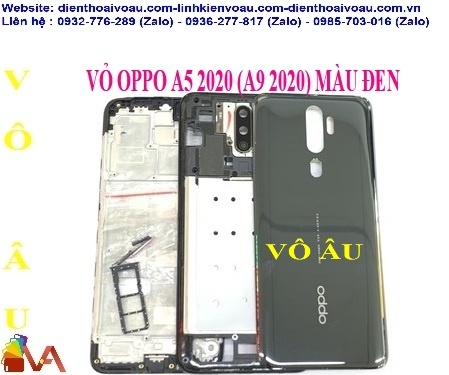 VỎ OPPO A5 2020 MÀU ĐEN