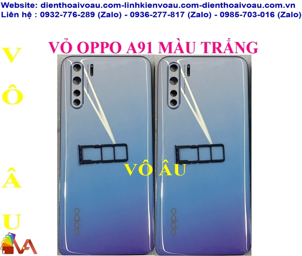 VỎ OPPO A91 MÀU TRẮNG