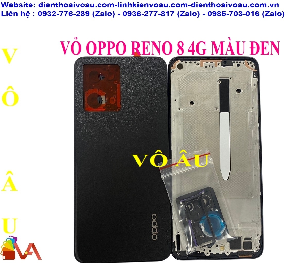 VỎ OPPO RENO 8 4G MÀU ĐEN