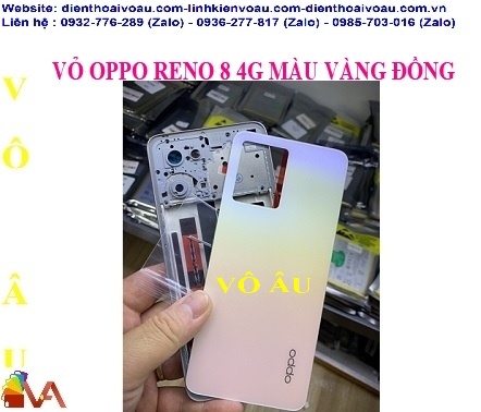 VỎ OPPO RENO 8 4G MÀU VÀNG ĐỒNG