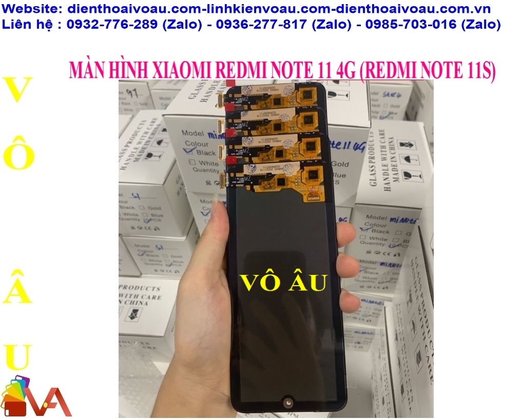 MÀN HÌNH XIAOMI REDMI NOTE 11 4G (REDMI NOTE 11S) OLED