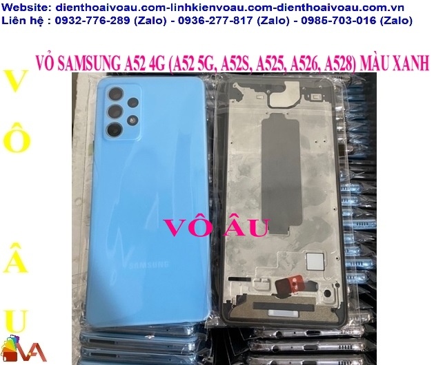 VỎ SAMSUNG A52S MÀU XANH