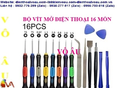 BỘ VÍT MỞ ĐIỆN THOẠI 16 MÓN CAO CẤP