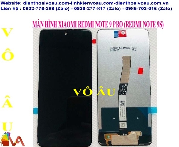 MÀN HÌNH XIAOMI REDMI NOTE 9S ZIN