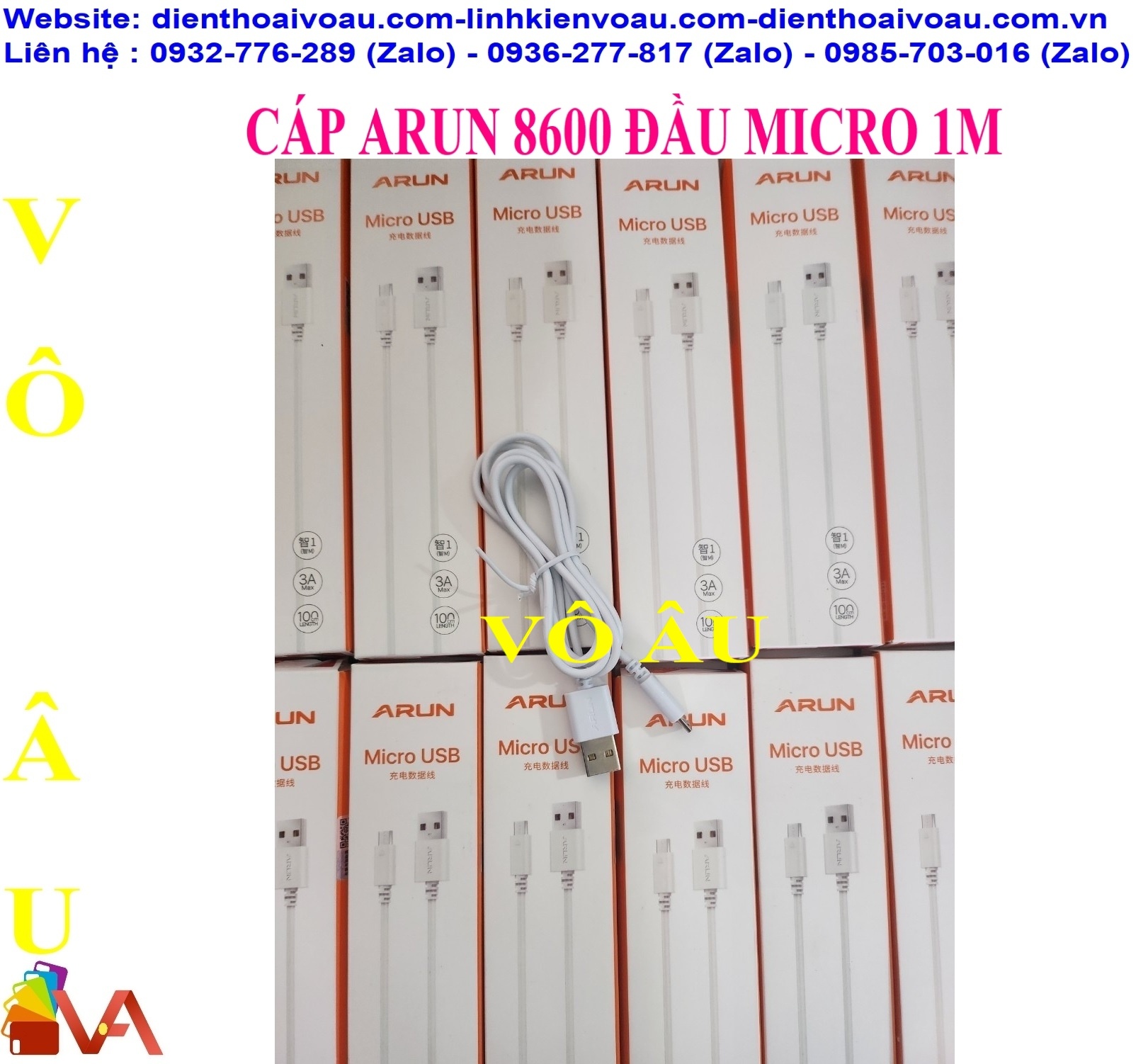 CÁP ARUN 8600 ĐẦU MICRO 1M