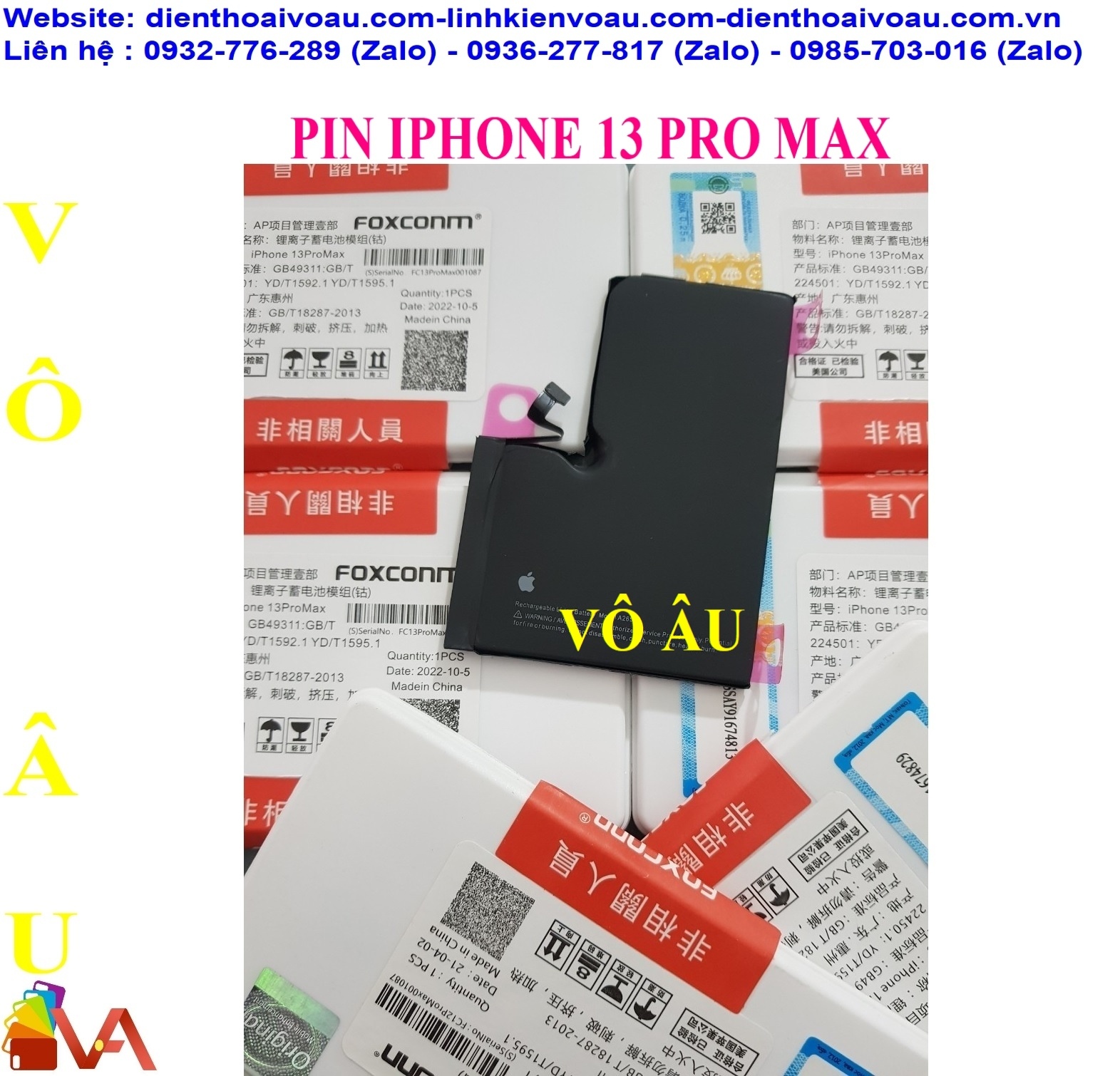 PIN IPHONE 13 PRO MAX FOXCONN