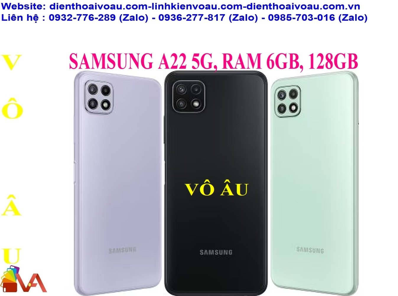 SAMSUNG A22 5G, RAM 6GB, 128GB