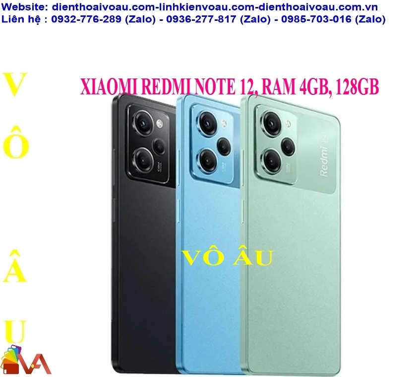 XIAOMI REDMI NOTE 12, RAM 4GB, 128GB