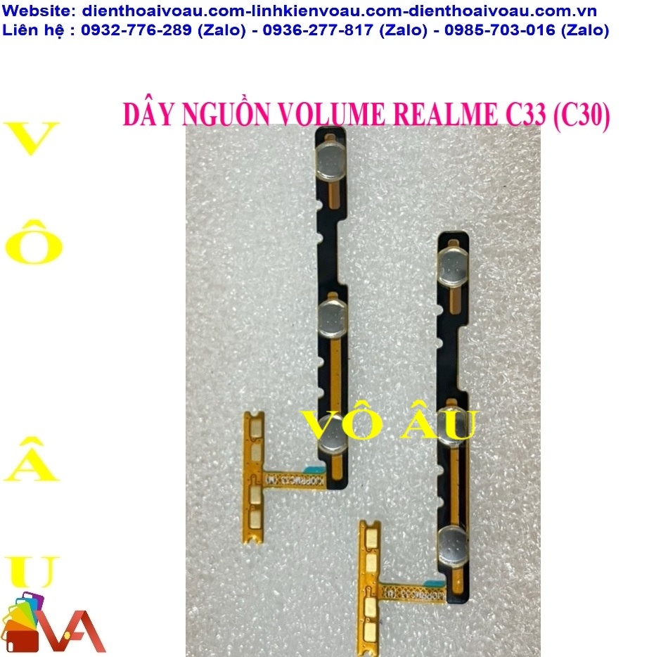 DÂY NGUỒN VOLUME REALME C33