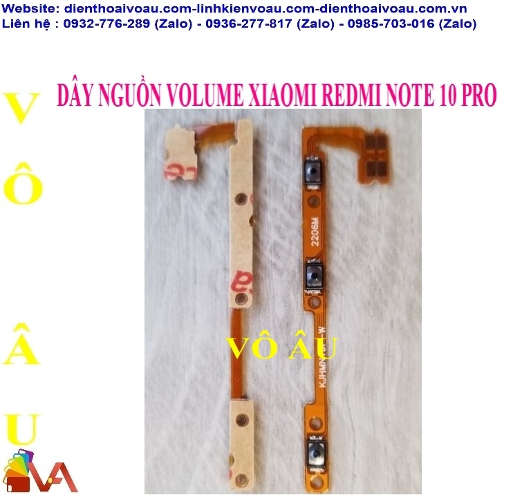 DÂY NGUỒN VOLUME XIAOMI REDMI NOTE 10 PRO