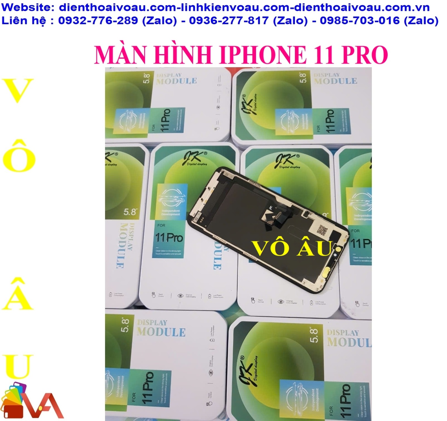 MÀN HÌNH IPHONE 11 PRO INCELL LOẠI JK