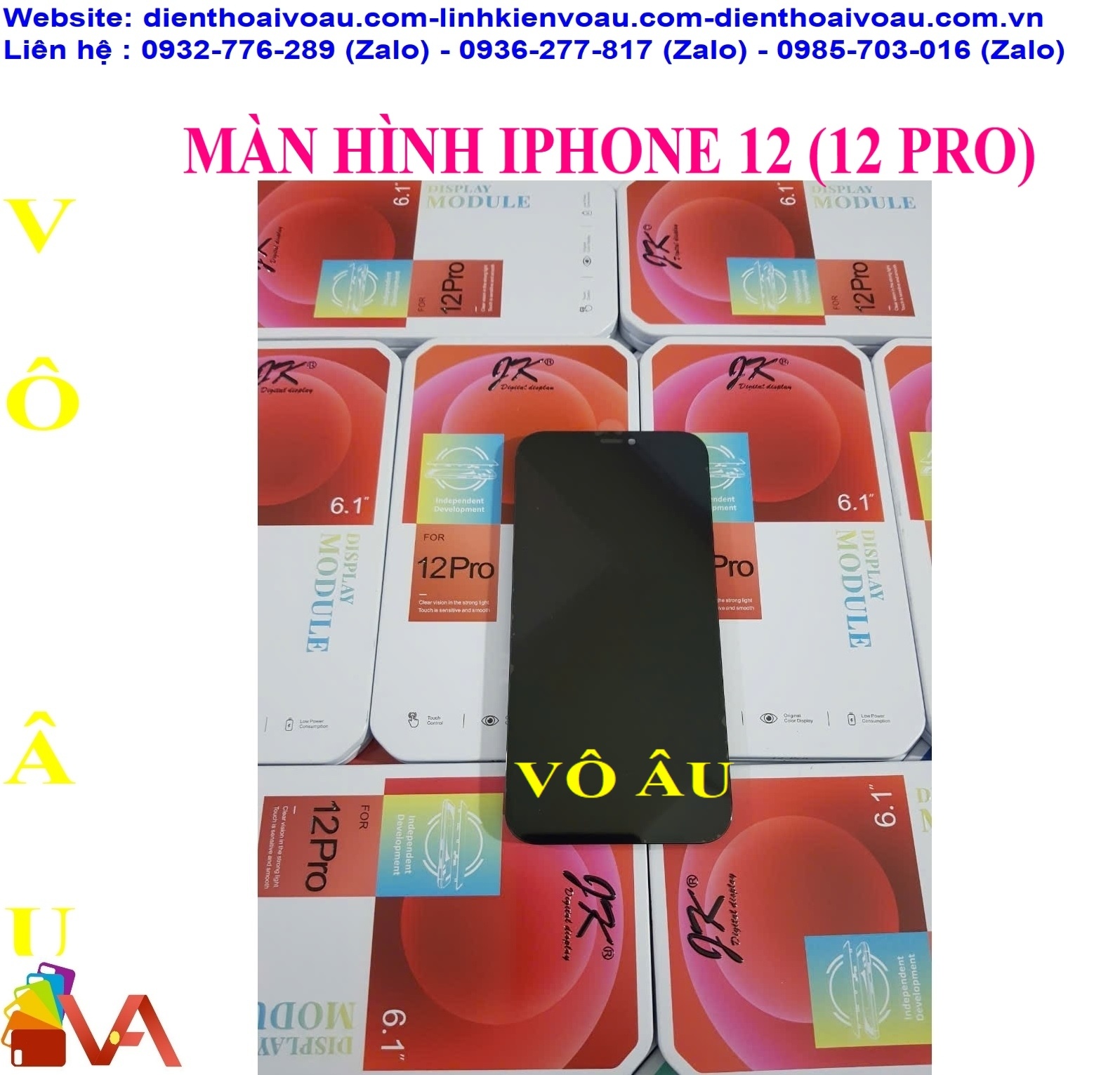 MÀN HÌNH IPHONE 12 (12 PRO) INCELL LOẠI JK