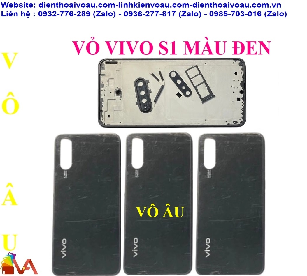 VỎ VIVO S1 MÀU ĐEN ZIN