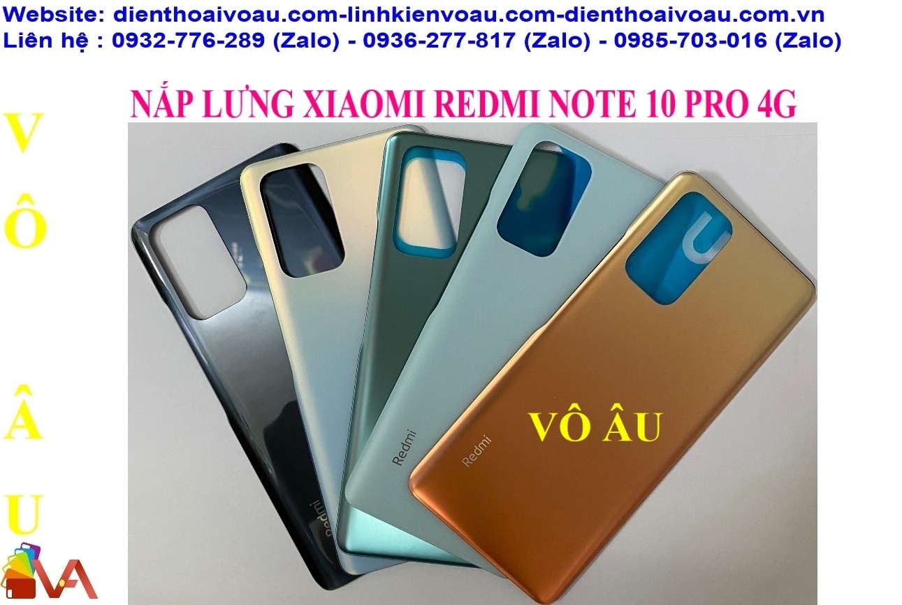 NẮP LƯNG XIAOMI REDMI NOTE 10 PRO 4G