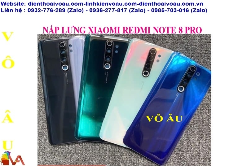 NẮP LƯNG XIAOMI REDMI NOTE 8 PRO