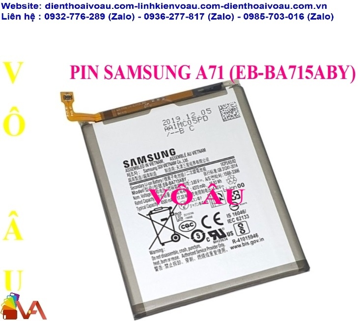 PIN SAMSUNG A71 (EB-BA715ABY) ZIN