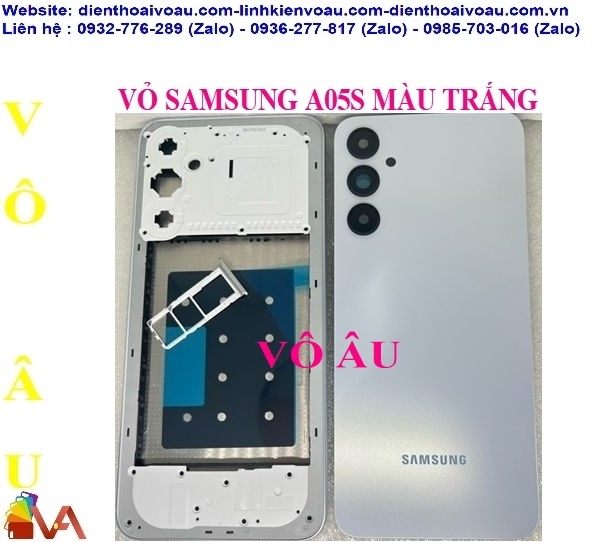 VỎ SAMSUNG A05S MÀU TRẮNG