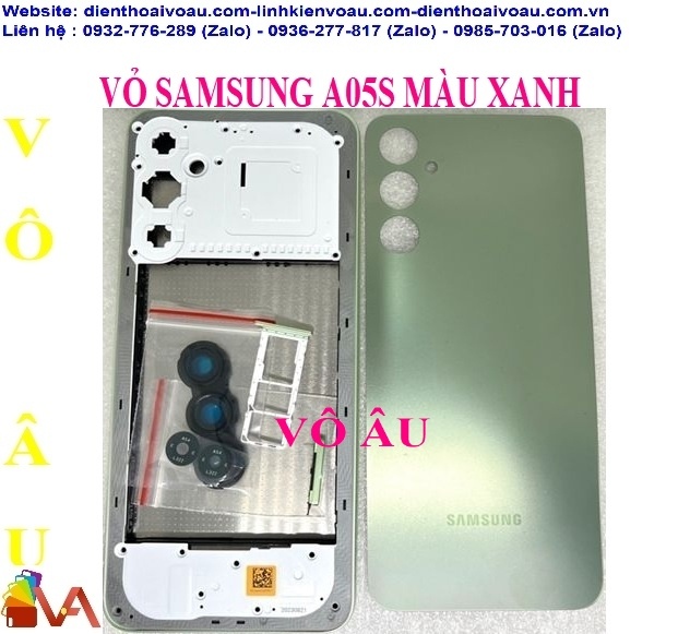 VỎ SAMSUNG A05S MÀU XANH