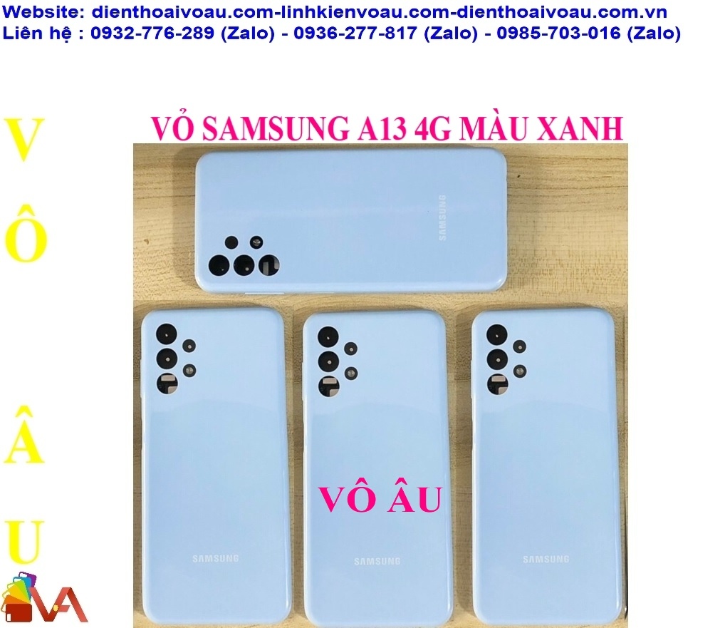 VỎ SAMSUNG A13 4G MÀU XANH