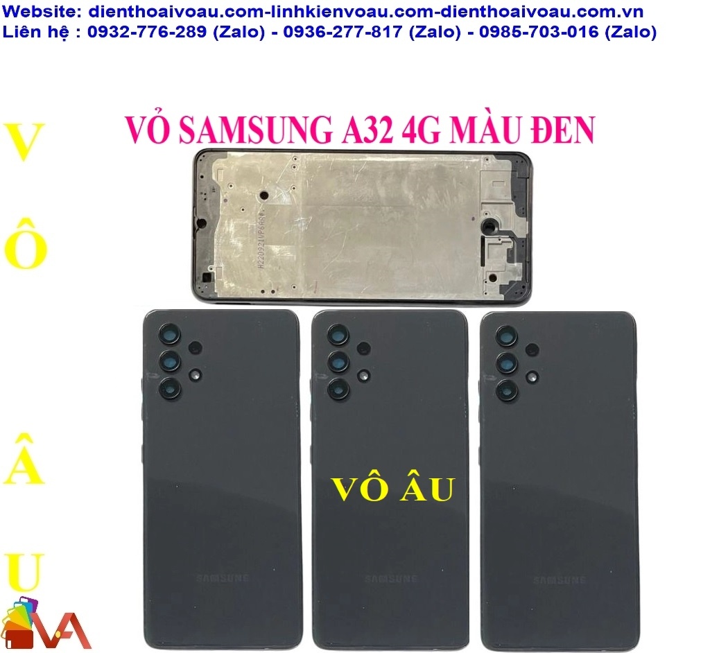 VỎ SAMSUNG A32 4G MÀU ĐEN