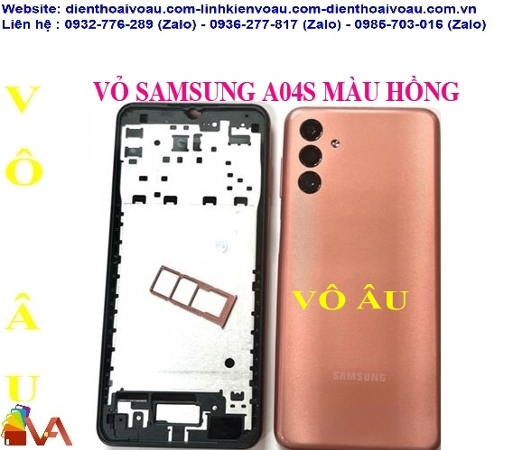 VỎ SAMSUNG A04S MÀU HỒNG