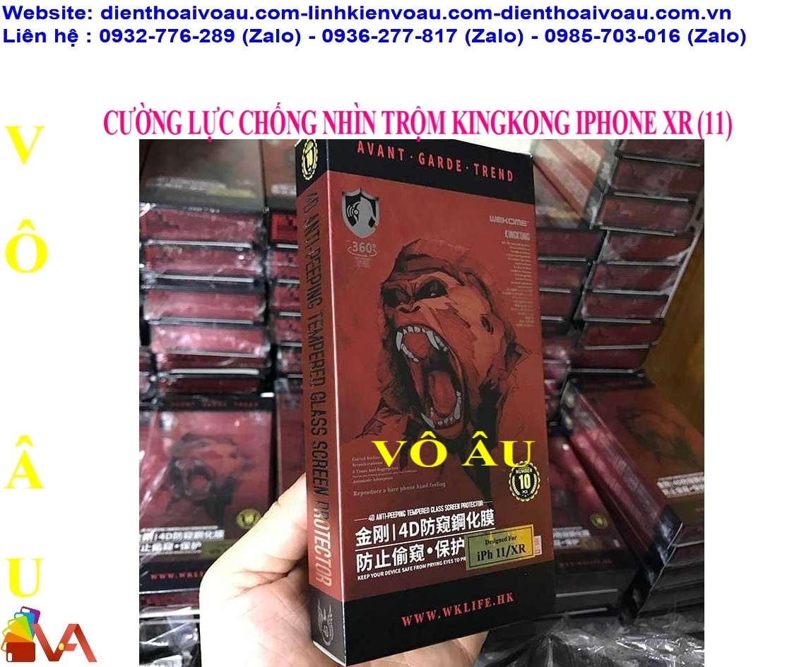 CƯỜNG LỰC CHỐNG NHÌN TRỘM KINGKONG IPHONE 11