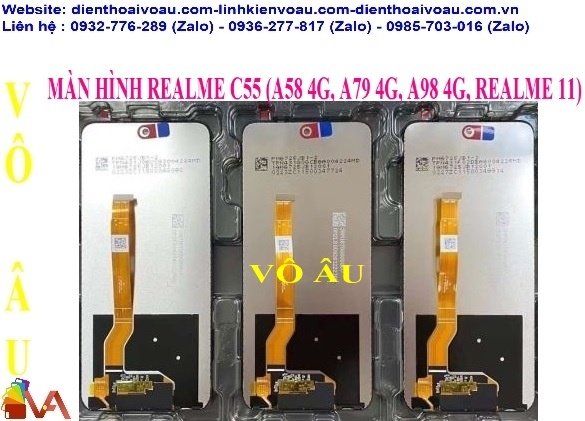 MÀN HÌNH REALME C55 (A58 4G, A79 4G, A98 4G, REALME 11) ZIN