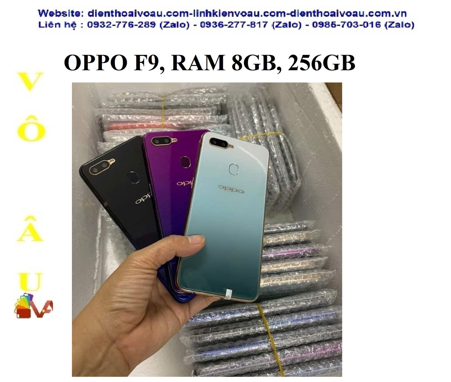 OPPO F9, RAM 8GB, 256GB