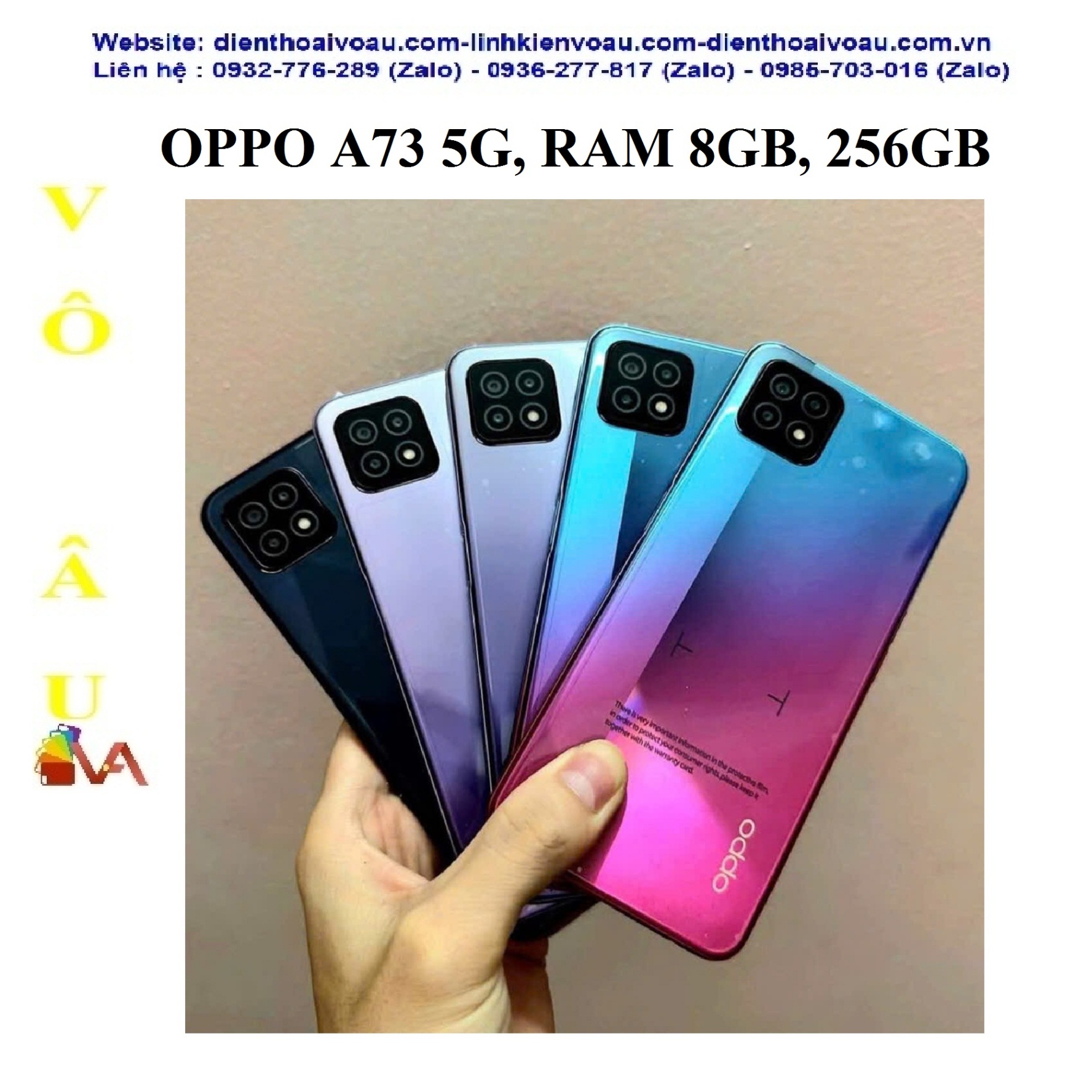 OPPO A73 5G, RAM 8GB, 256GB
