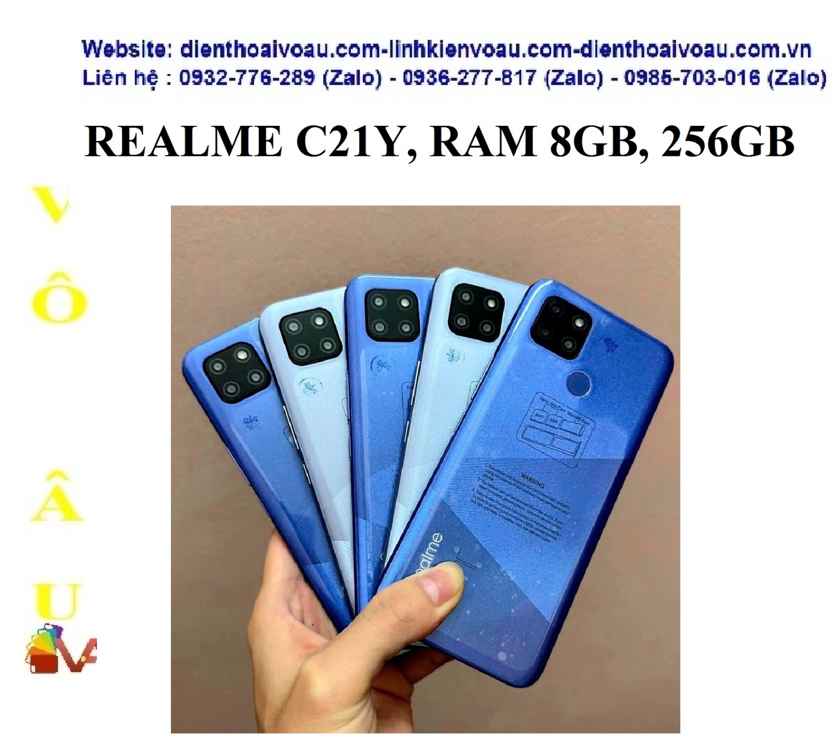 REALME C21Y, RAM 8GB, 256GB