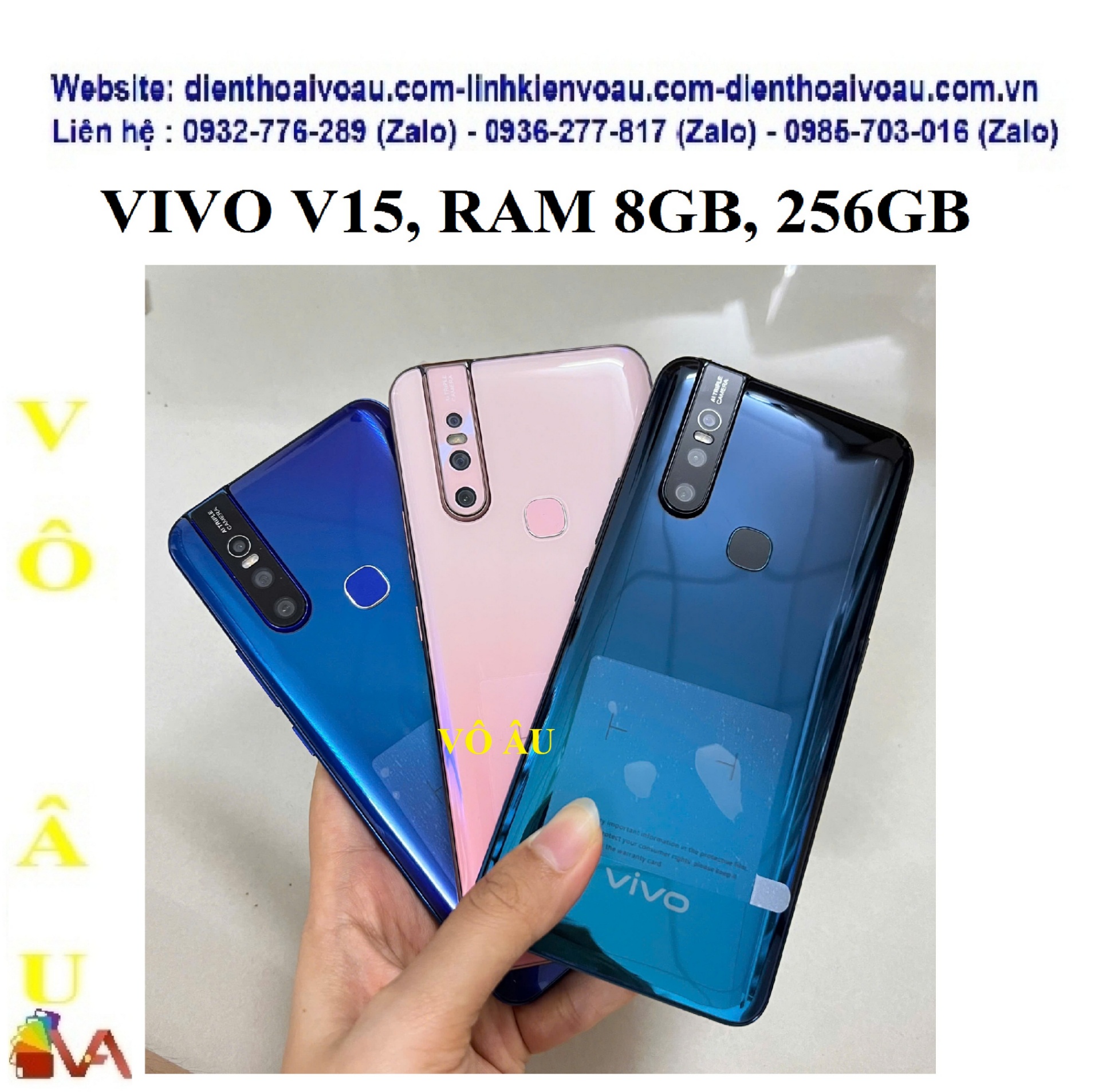 VIVO V15, RAM 8GB, 256GB